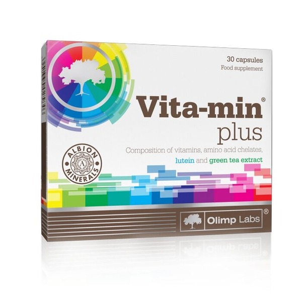 Вітаміни та мінерали Olimp Sport Nutrition Vita-min Plus, 30 капсул