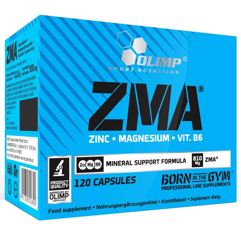 Вітаміни та мінерали Olimp Sport Nutrition ZMA, 120 капсул