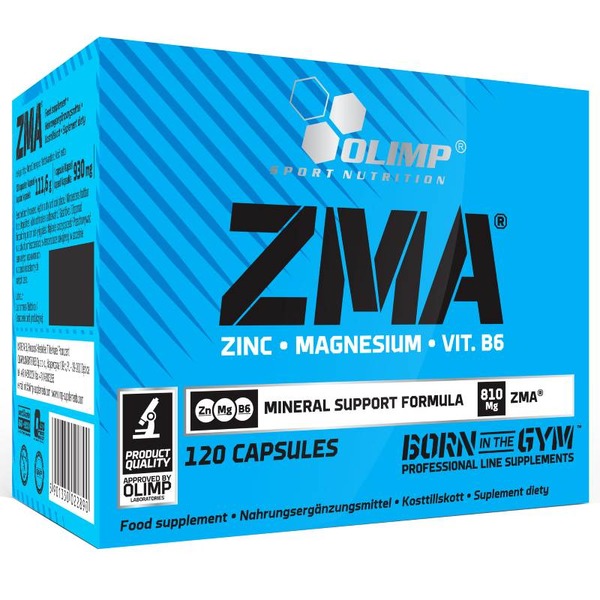 Витамины и минералы Olimp Sport Nutrition ZMA, 120 капсул