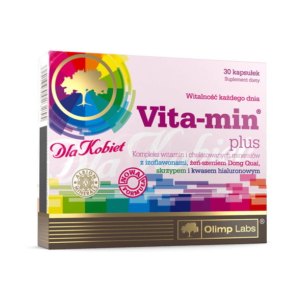 Витамины и минералы Olimp Sport Nutrition Vita-min Plus Women, 30 капсул