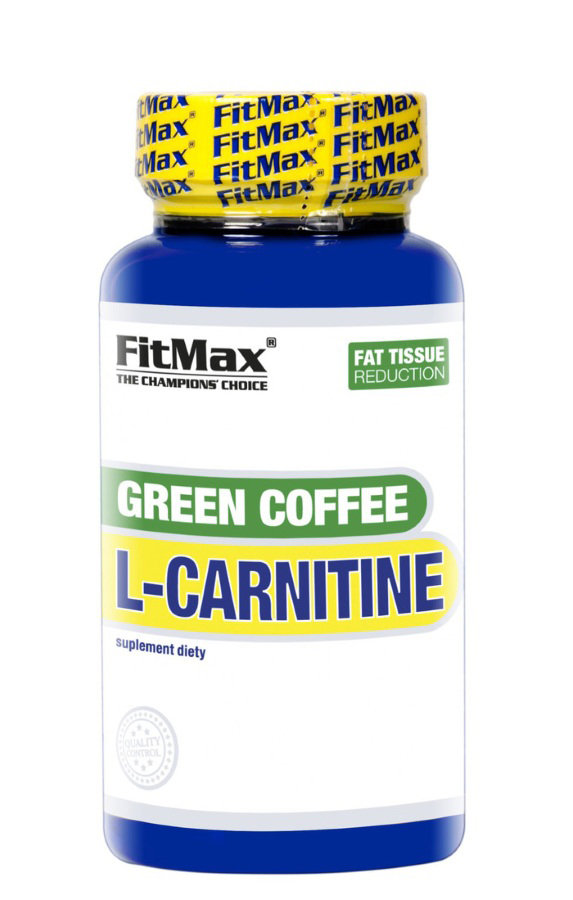 Жироспалювач Fitmax Green Coffee L-Carnitine, 90 капсул