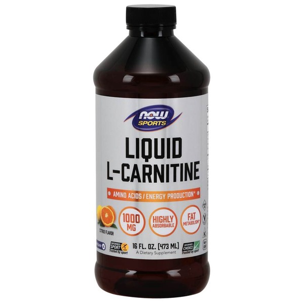 Жироспалювач NOW L-Carnitine 1000 mg Liquid, 473 мл. Фото 2
