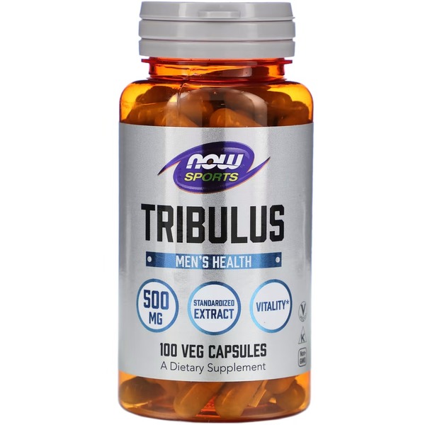 Стимулятор тестостерону NOW Sports Tribulus 500 mg, 100 капсул