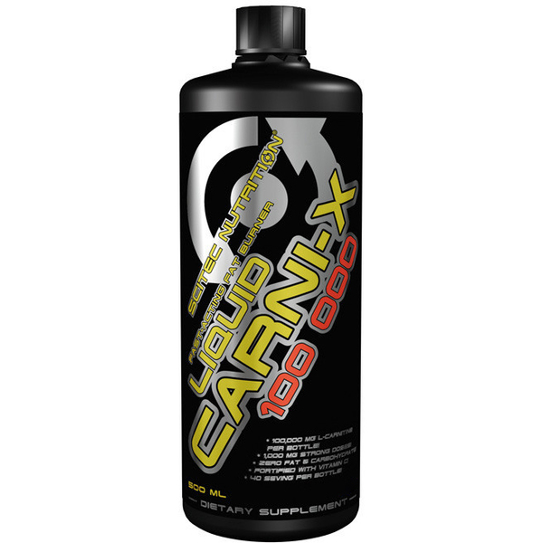 Жироспалювач Scitec Nutrition Carni X 100 000 Liquid, 500 мл