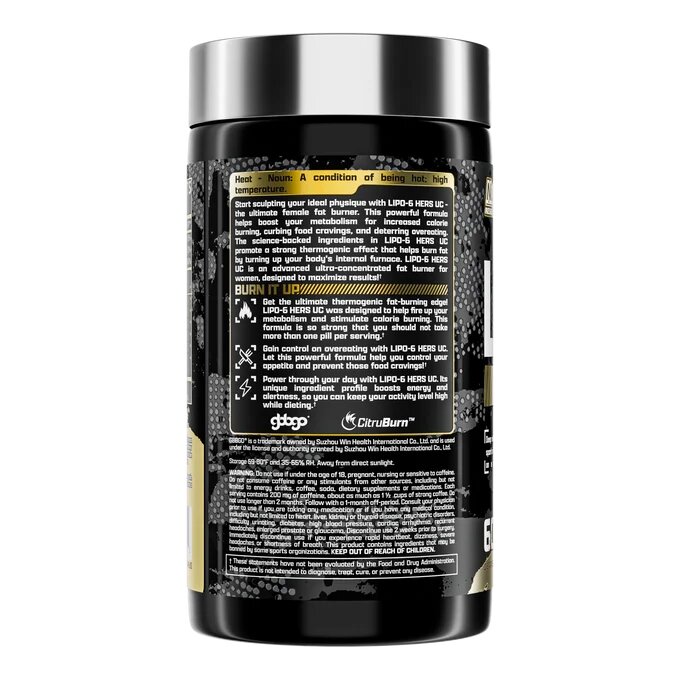 Жироспалювач Nutrex Research Lipo-6 Black Hers Ultra Concentrate, 60 капсул. Фото 2
