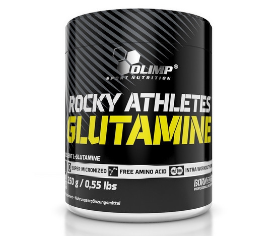 Амінокислота Olimp Sport Nutrition Rocky Athletes Glutamine, 250 грам