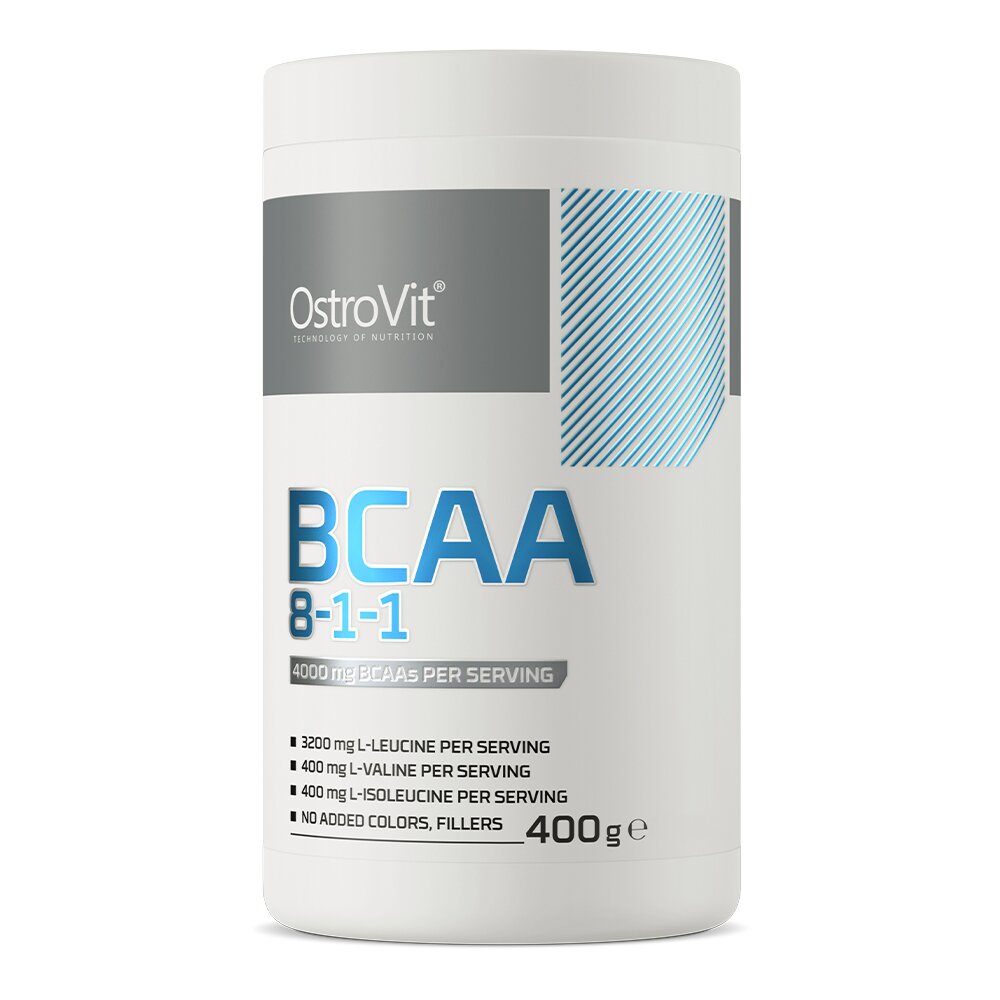 Аминокислота BCAA OstroVit BCAA 8:1:1, 400 грамм