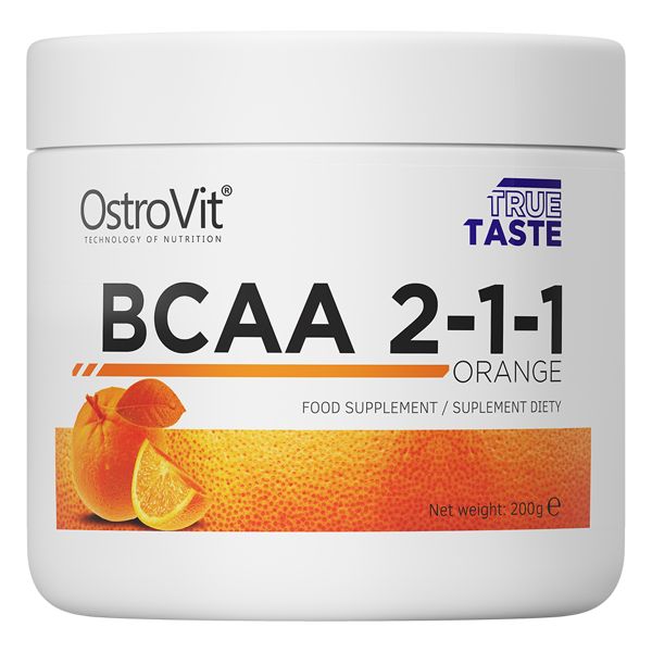 Амінокислота BCAA OstroVit BCAA 2:1:1, 200 грам. Фото 2