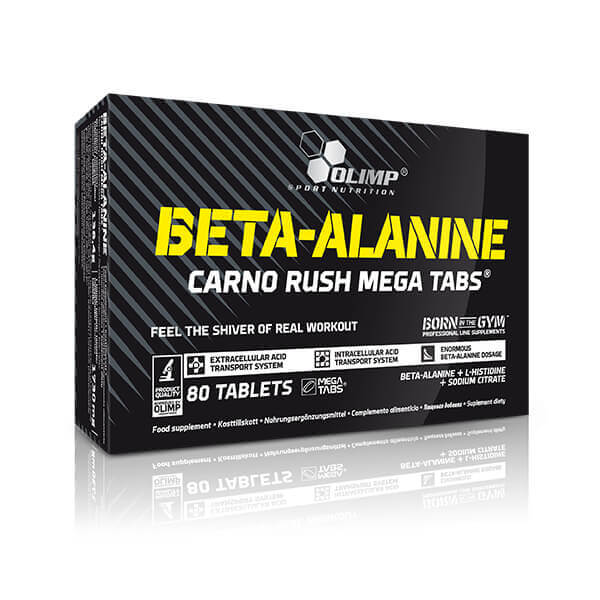 Амінокислота Olimp Sport Nutrition Beta-Alanine CARNO RUSH, 80 таблеток