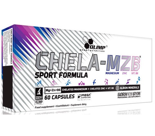 Вітаміни та мінерали Olimp Sport Nutrition Chela MZB Sport Formula, 60 капсул