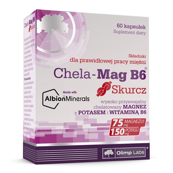 Вітаміни та мінерали Olimp Sport Nutrition Chela-Mag B6 Cramp, 60 капсул