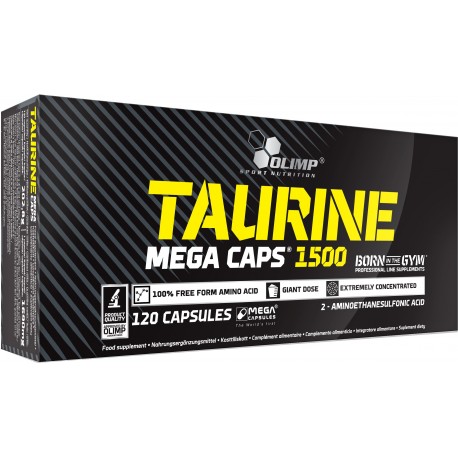 Аминокислота Olimp Sport Nutrition Taurine Mega Caps, 120 капсул