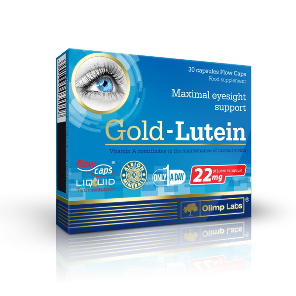 Натуральна добавка Olimp Sport Nutrition Gold Lutein, 30 капсул