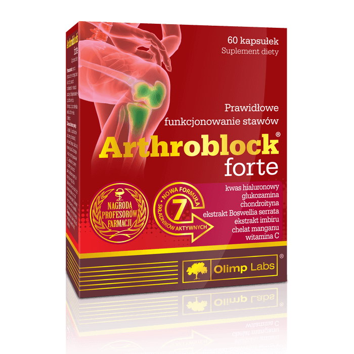 Препарат для суглобів і зв'язок Olimp Sport Nutrition Arthroblock Forte, 60 капсул