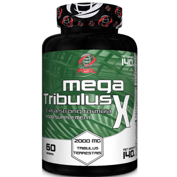 Стимулятор тестостерону AllSports Labs Mega Tribulus-X, 60 таблеток. Фото 2