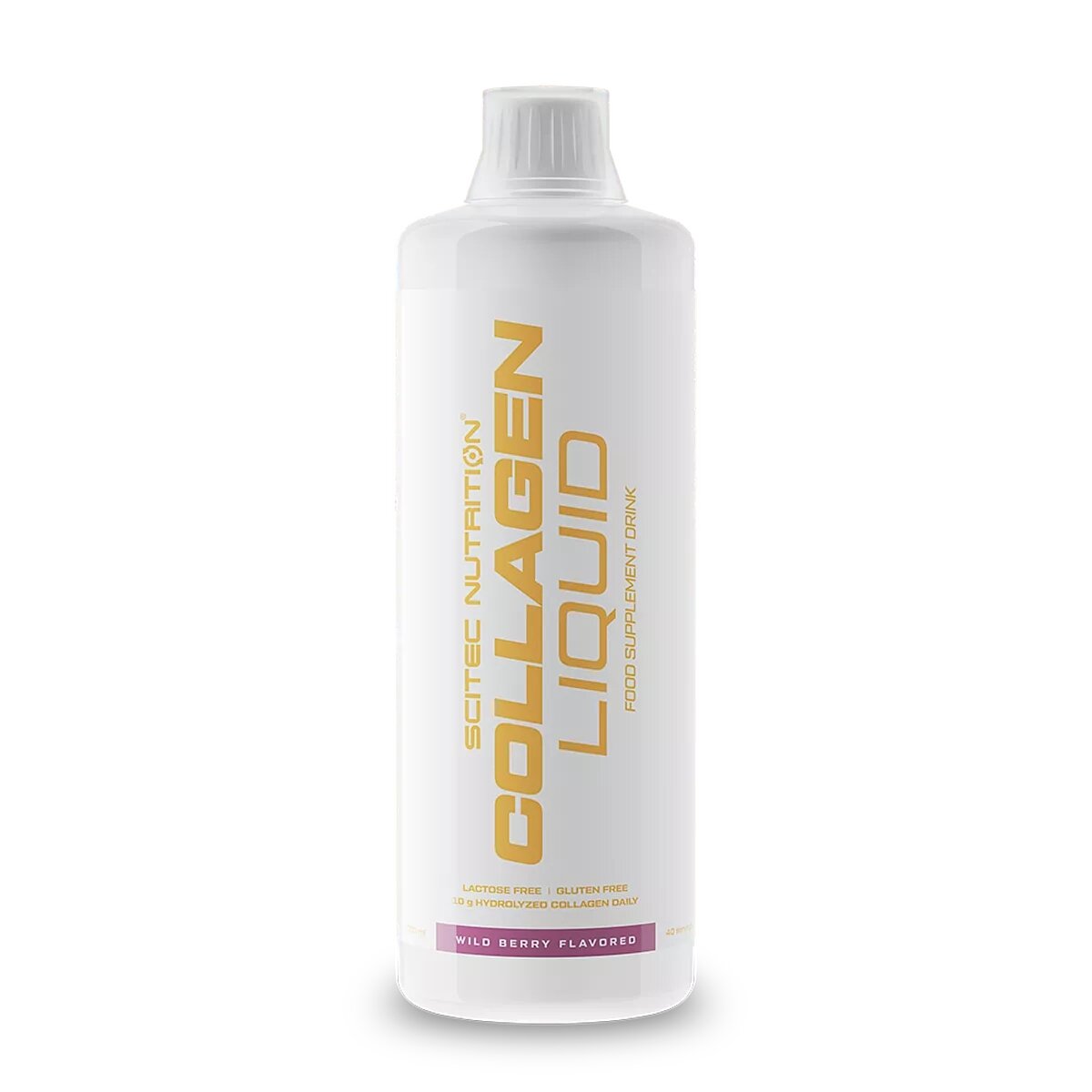 Препарат для суглобів і зв'язок Scitec Nutrition Collagen Liquid, 1 літр лісова ягода