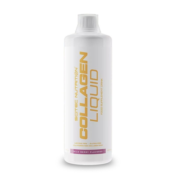 Препарат для суглобів і зв'язок Scitec Nutrition Collagen Liquid, 1 літр лісова ягода