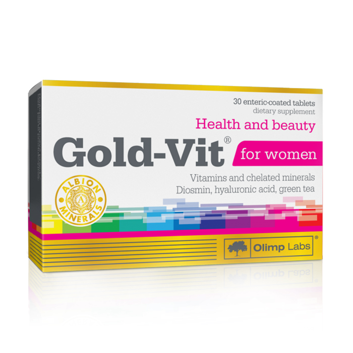 Витамины и минералы Olimp Sport Nutrition Gold Vit for Women, 30 капсул