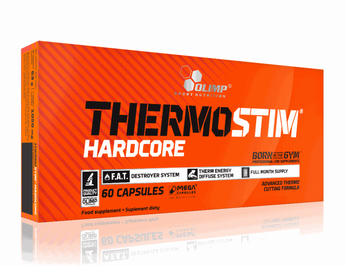 Жироспалювач Olimp Sport Nutrition Thermo Stim Hardcore, 60 капсул