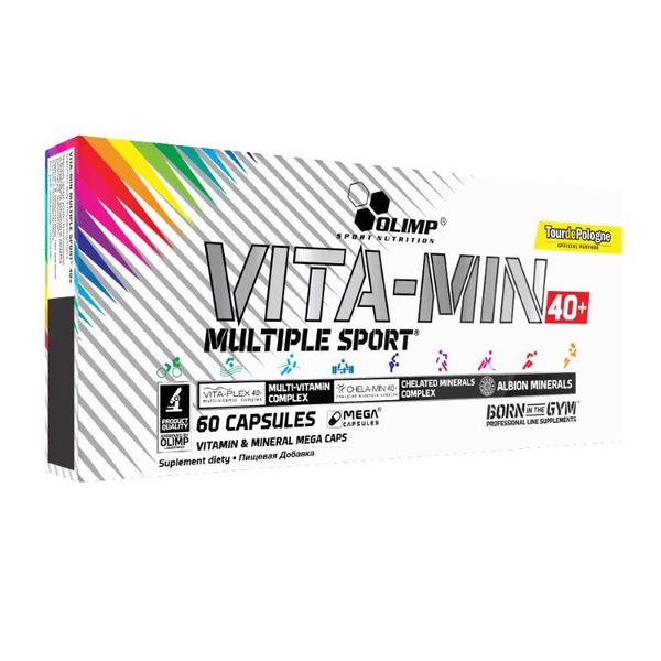 Витамины и минералы Olimp Sport Nutrition Vita-min Multiple Sport 40+, 60 капсул