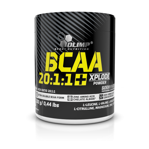 Амінокислота BCAA Olimp Sport Nutrition BCAA 20:1:1 Xplode, 200 грам