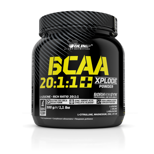 Амінокислота BCAA Olimp Sport Nutrition BCAA 20:1:1 Xplode, 500 грам