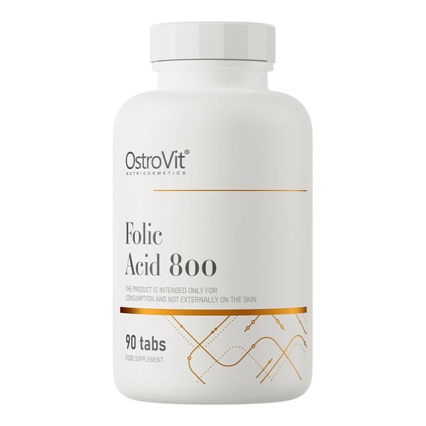 Вітаміни та мінерали OstroVit Folic Acid, 90 таблеток