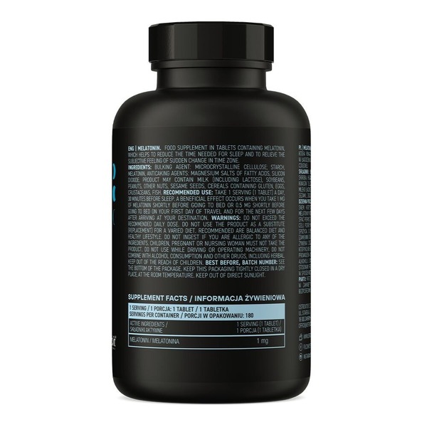 Натуральна добавка OstroVit Keep Sleep Melatonin, 180 таблеток. Фото 2
