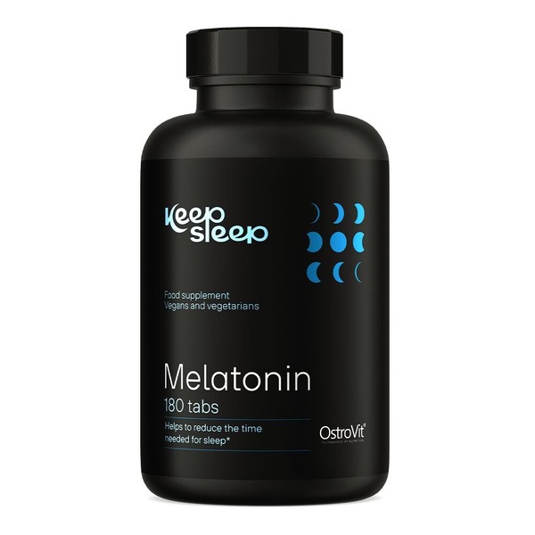 Натуральна добавка OstroVit Keep Sleep Melatonin, 180 таблеток