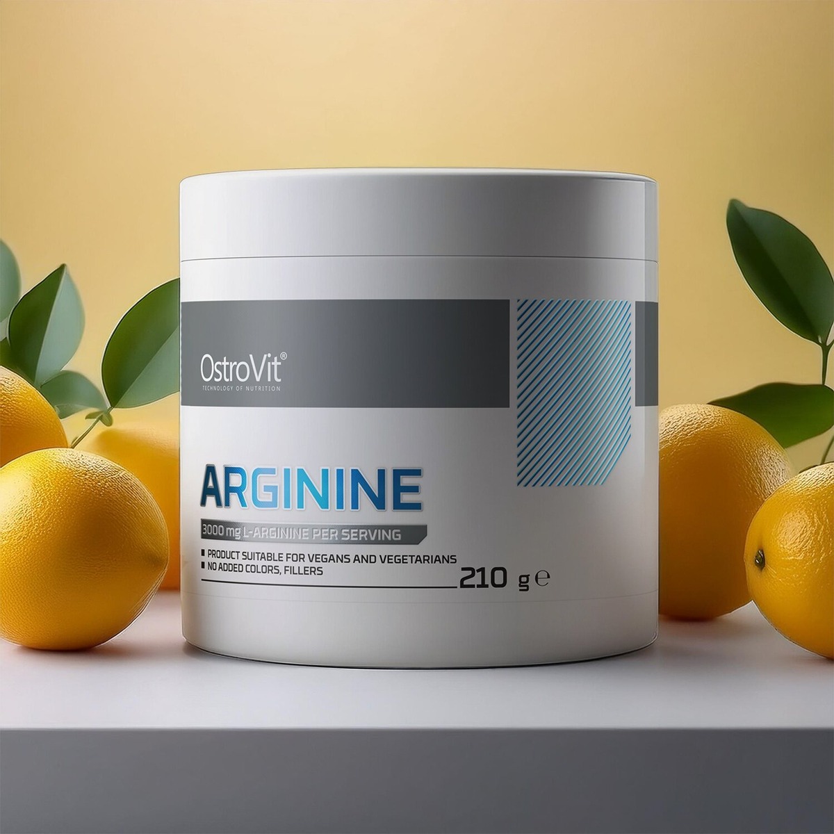 Аминокислота OstroVit Arginine, 210 грамм. Фото 3