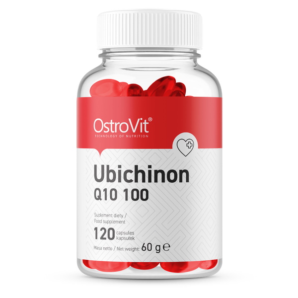 Натуральная добавка OstroVit Ubichinon Q10 100, 120 капсул