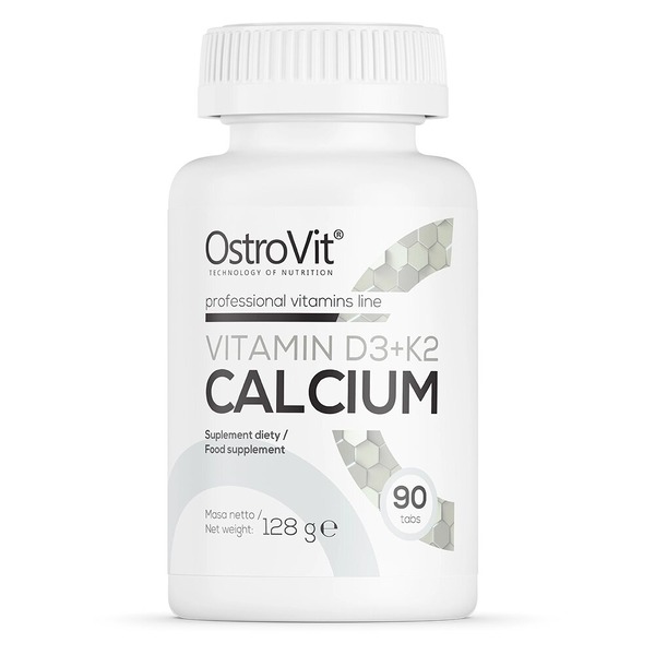Витамины и минералы OstroVit Vitamin D3+K2 Calcium, 90 таблеток