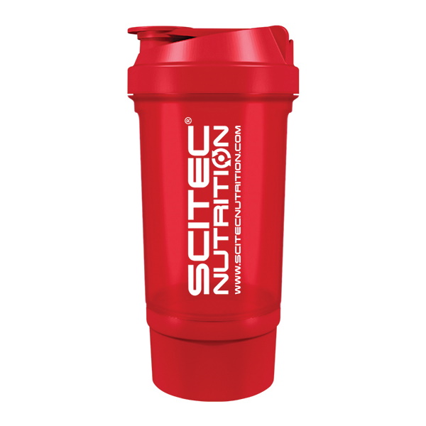 Шейкер Scitec Nutrition Shaker 500 мл 2-х компонентний, Red