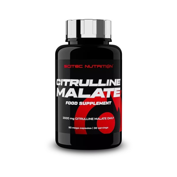 Амінокислота Scitec Nutrition Citrulline Malate, 90 капсул