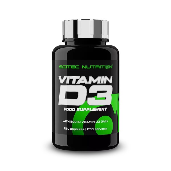 Вітаміни та мінерали Scitec Nutrition Vitamin D3, 250 капсул