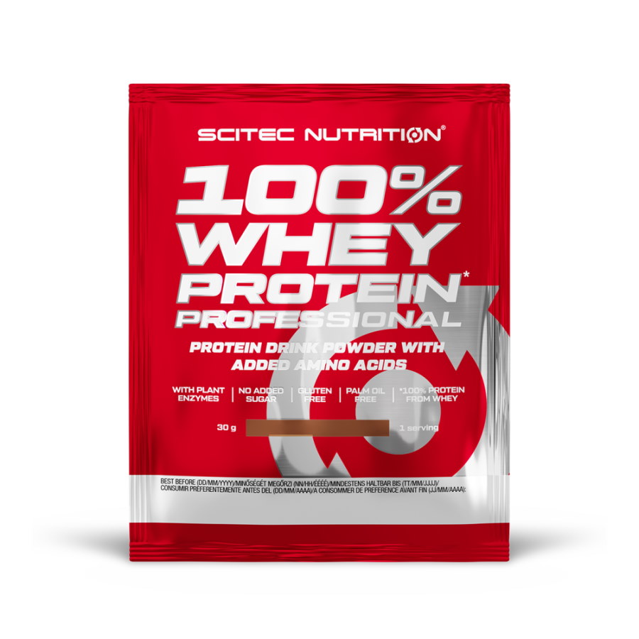 Протеїн Scitec Nutrition 100% Whey Protein Professional, 30 грам