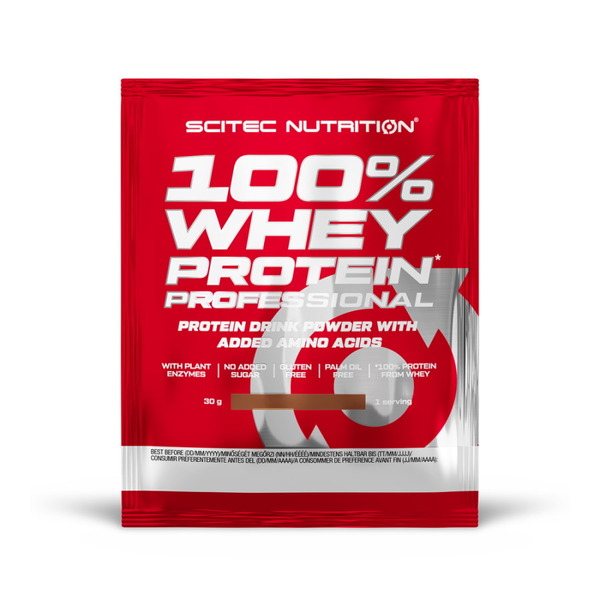 Протеїн Scitec Nutrition 100% Whey Protein Professional, 30 грам