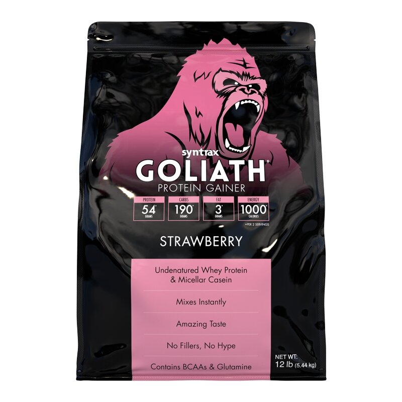Гейнер Syntrax Goliath Protein Gainer, 5.44 кг