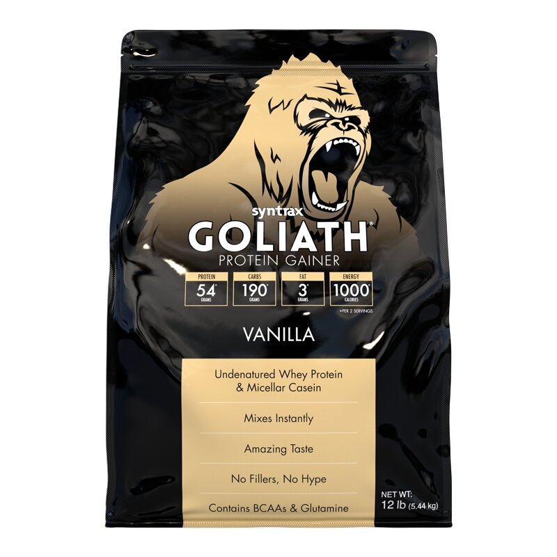 Гейнер Syntrax Goliath Protein Gainer, 5.44 кг. Фото 4