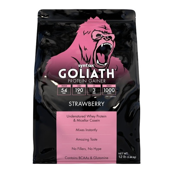 Гейнер Syntrax Goliath Protein Gainer, 5.44 кг