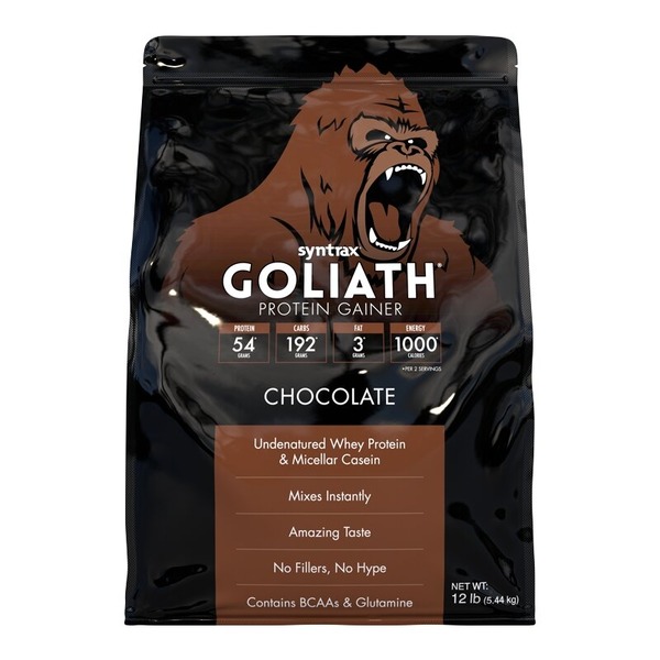 Гейнер Syntrax Goliath Protein Gainer, 5.44 кг. Фото 3