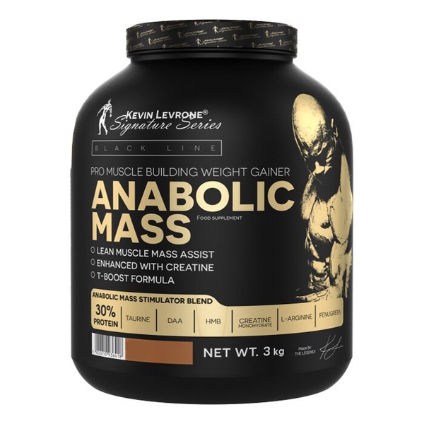 Гейнер Kevin Levrone Black Line Anabolic Mass, 3 кг