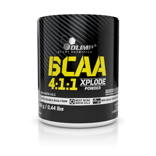 Амінокислота BCAA Olimp Sport Nutrition BCAA 4:1:1 Xplode, 200 грам