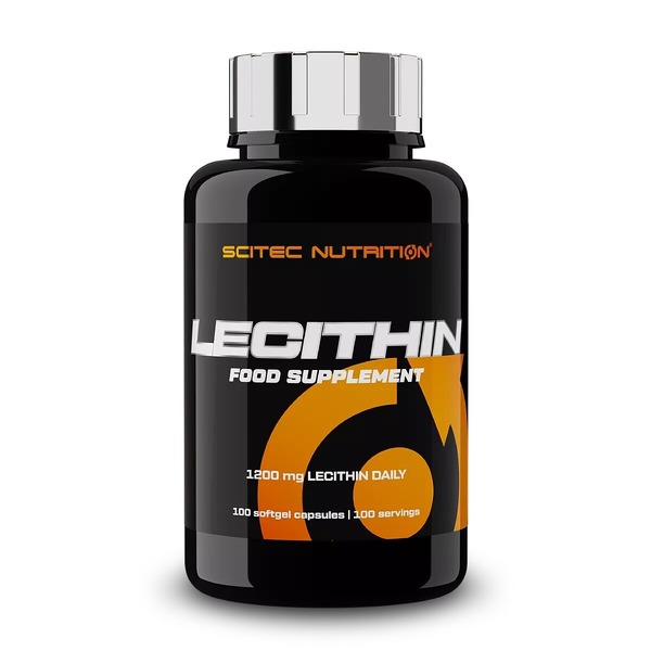 Натуральна добавка Scitec Nutrition Lecithin, 100 капсул