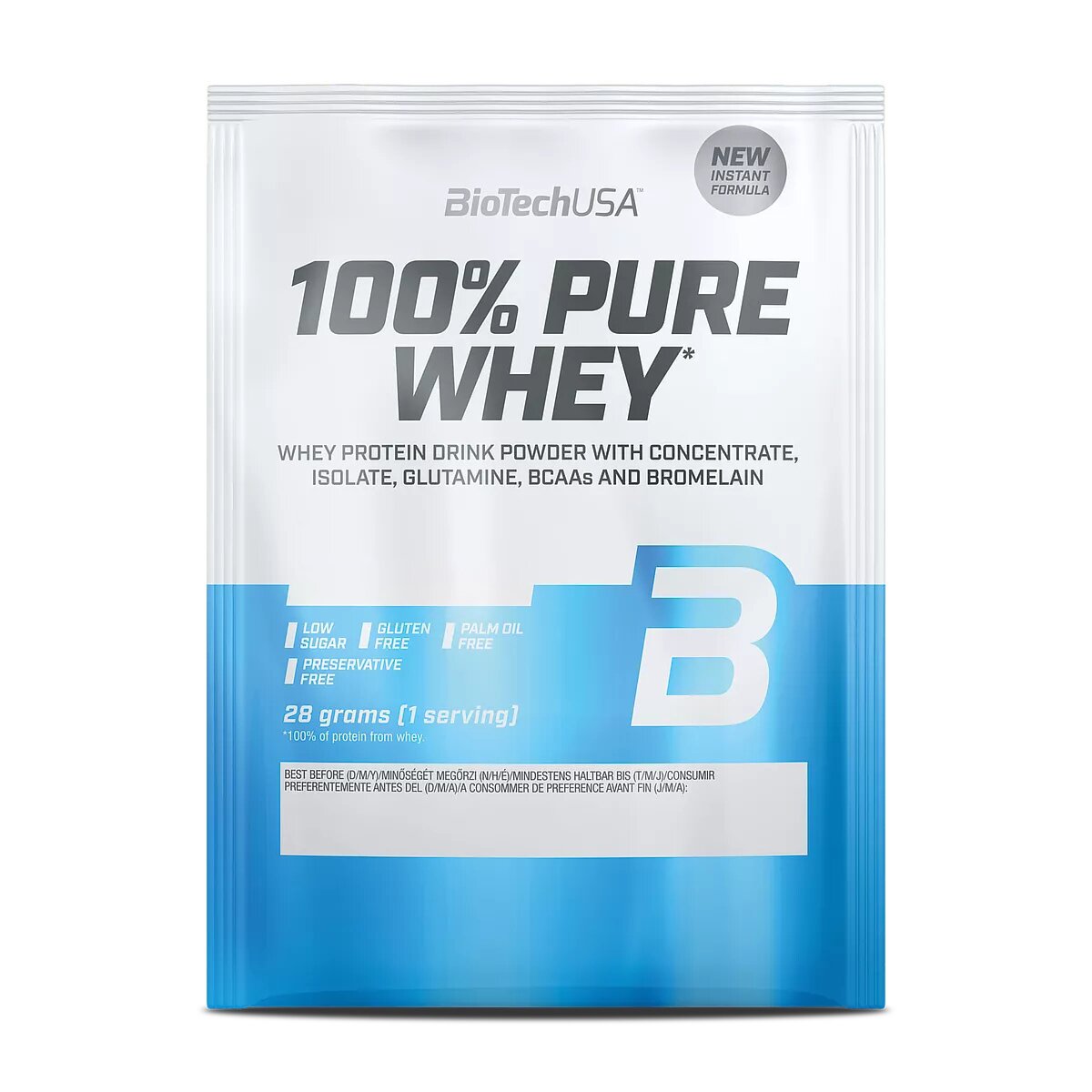 Протеїн BioTech 100% Pure Whey, 28 грам