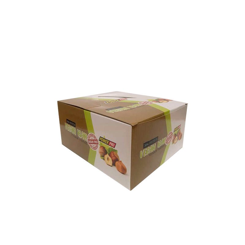 Батончик Power Pro Vegan Bar Sugar Free, 20*60 грам горіхи та сухофрукти