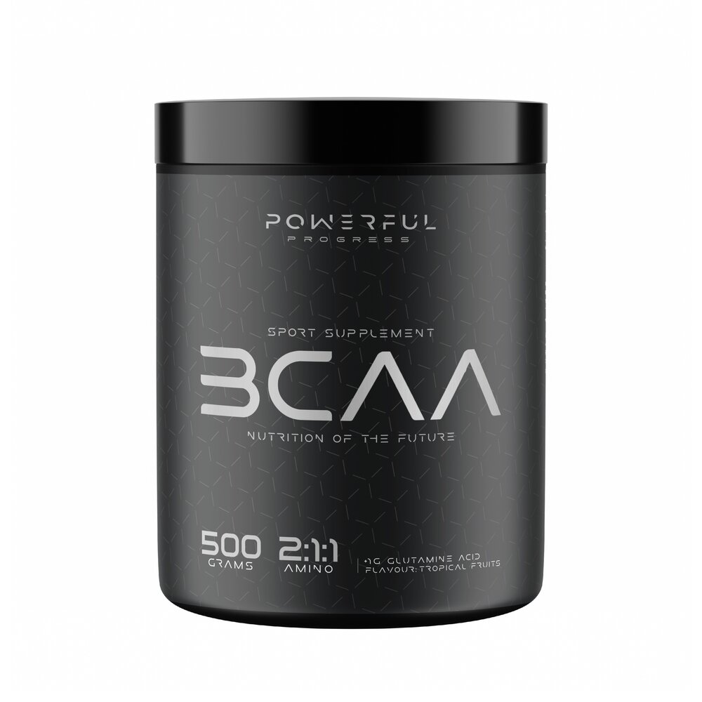 Амінокислота BCAA Powerful Progress BCAA 2: 1: 1, 500 грам. Фото 6