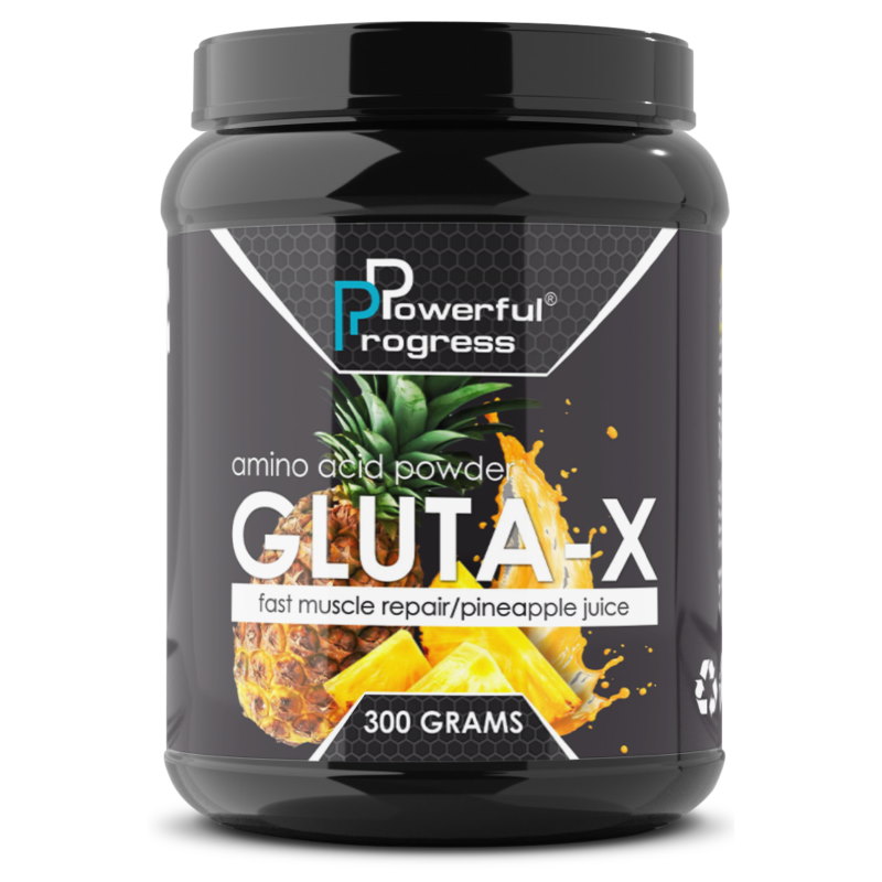 Аминокислота Powerful Progress L-Glutamine, 300 грамм