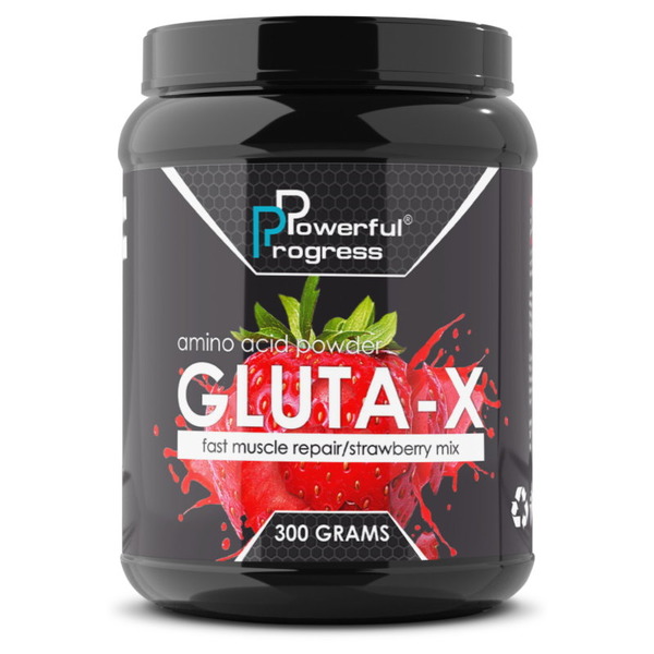 Аминокислота Powerful Progress L-Glutamine, 300 грамм. Фото 2