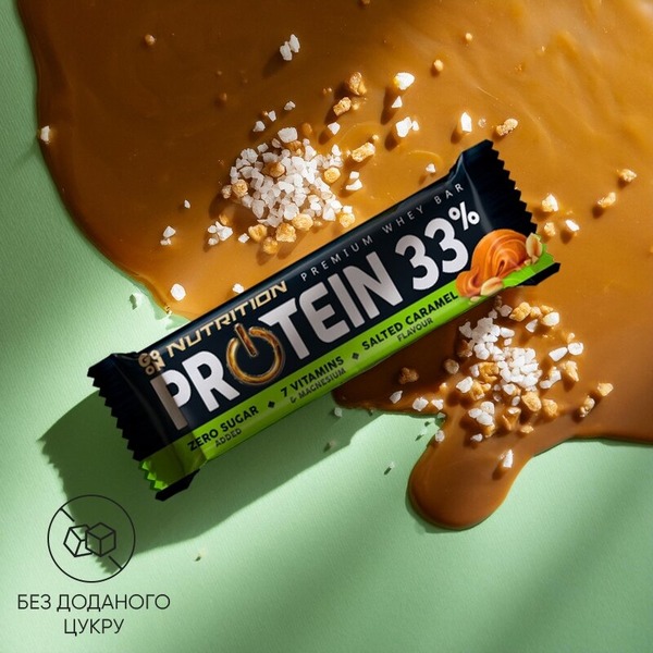 Батончик Go On Nutrition Protein 33%, 50 грамм. Фото 2